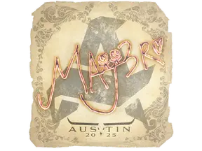 Sticker | MAJ3R | Austin 2025