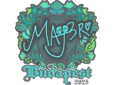 Sticker | MAJ3R | Budapest 2025