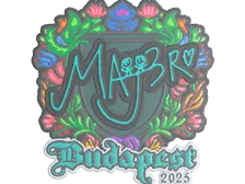 Sticker | MAJ3R (Embroidered) | Budapest 2025