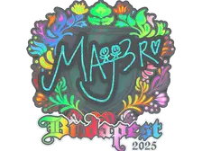 Sticker | MAJ3R (Holo) | Budapest 2025
