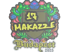 Sticker | makazze (Embroidered) | Budapest 2025