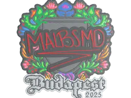Sticker | malbsMd (Embroidered) | Budapest 2025