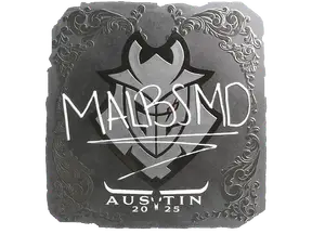 Sticker | malbsMd (Foil) | Austin 2025