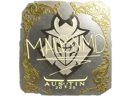 Sticker | malbsMd (Gold) | Austin 2025