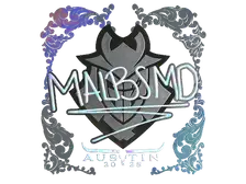 Sticker | malbsMd (Holo) | Austin 2025