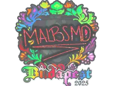 Sticker | malbsMd (Holo) | Budapest 2025