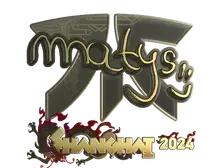 Sticker | MATYS (Gold) | Shanghai 2024
