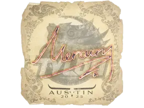 Sticker | Mercury | Austin 2025