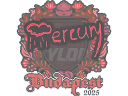 Sticker | Mercury | Budapest 2025