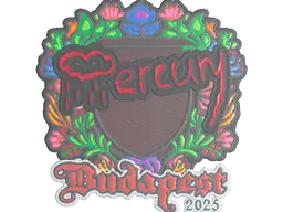 Sticker | Mercury (Embroidered) | Budapest 2025