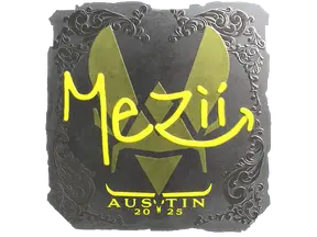 Sticker | mezii (Foil) | Austin 2025