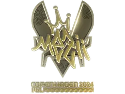 Sticker | mezii (Gold) | Copenhagen 2024