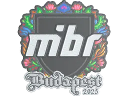 Sticker | MIBR (Embroidered) | Budapest 2025