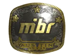Sticker | MIBR (Gold) | Austin 2025