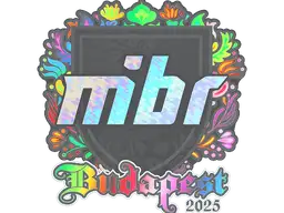 Sticker | MIBR (Holo) | Budapest 2025