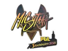 Sticker | misutaaa (Holo) | Stockholm 2021