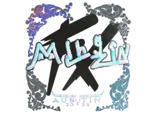 Sticker | mlhzin (Holo) | Austin 2025