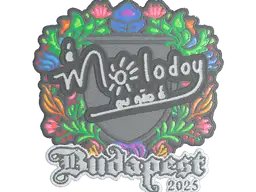 Sticker | molodoy (Embroidered) | Budapest 2025