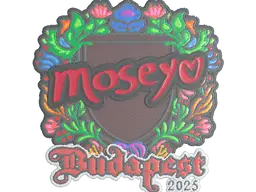 Sticker | Moseyuh (Embroidered) | Budapest 2025