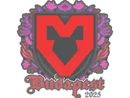 Sticker | MOUZ | Budapest 2025