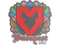 Sticker | MOUZ (Embroidered) | Budapest 2025