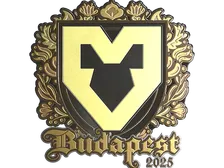 Sticker | MOUZ (Gold) | Budapest 2025
