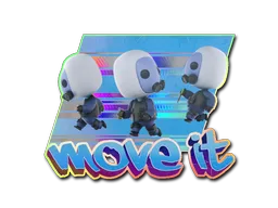Sticker | Move It (Holo)