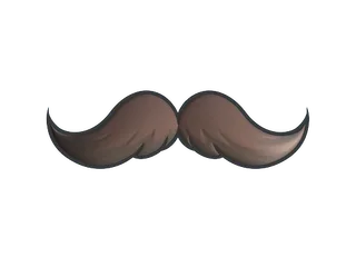 Sticker | Mustachio (Foil)