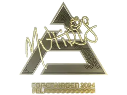 Sticker | MUTiRiS (Gold) | Copenhagen 2024