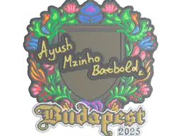 Sticker | mzinho (Embroidered) | Budapest 2025