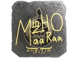Sticker | mzinho (Foil) | Austin 2025