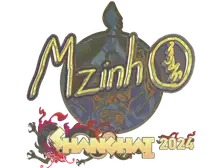 Sticker | mzinho (Holo) | Shanghai 2024