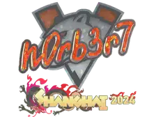 Sticker | n0rb3r7 (Glitter) | Shanghai 2024