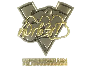Sticker | n0rb3r7 (Gold) | Copenhagen 2024