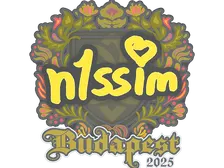 Sticker | n1ssim | Budapest 2025