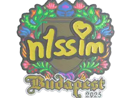 Sticker | n1ssim (Embroidered) | Budapest 2025