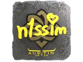 Sticker | n1ssim (Foil) | Austin 2025