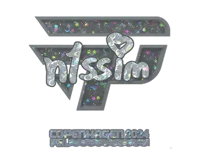 Sticker | n1ssim (Glitter) | Copenhagen 2024