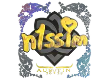Sticker | n1ssim (Holo) | Austin 2025