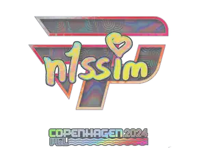 Sticker | n1ssim (Holo) | Copenhagen 2024