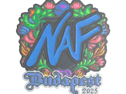 Sticker | NAF (Embroidered) | Budapest 2025