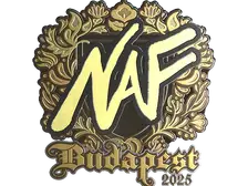 Sticker | NAF (Gold) | Budapest 2025