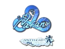 Sticker | nafany (Holo) | Antwerp 2022
