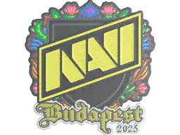 Sticker | Natus Vincere (Embroidered) | Budapest 2025