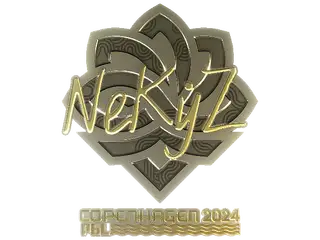 Sticker | NEKiZ (Gold) | Copenhagen 2024