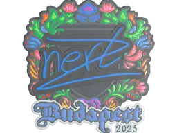 Sticker | NertZ (Embroidered) | Budapest 2025