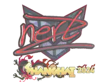 Sticker | NertZ (Holo) | Shanghai 2024