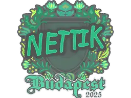 Sticker | nettik | Budapest 2025