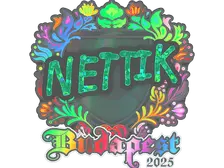 Sticker | nettik (Holo) | Budapest 2025