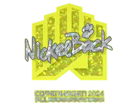 Sticker | NickelBack (Glitter) | Copenhagen 2024